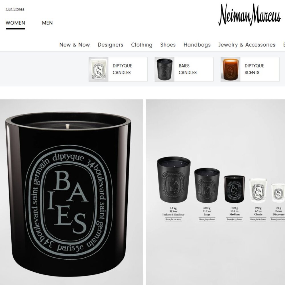 😍👌💄👠🌷🌹Saint Germain DIPTYQUE Candle Berries Baies - Neiman Marcus
